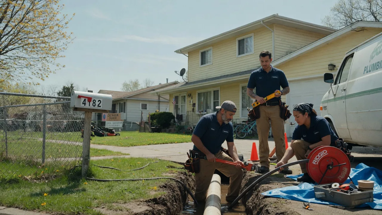 Gas Line Repair in Frederic, WI near me